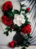 Tablou handmade Vaza cu trandafiri