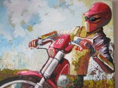 Tablou Motociclistul